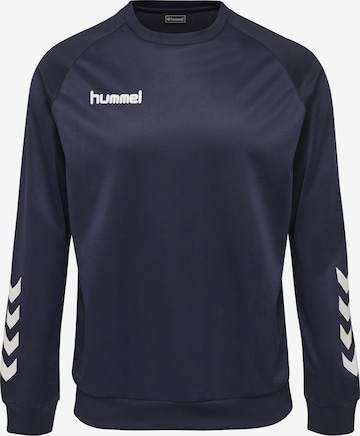 Hummel Sportsweatshirt 'Poly' in Blau: front