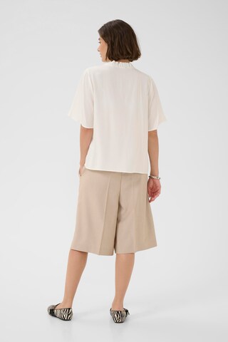 CULTURE Bluse 'CUcoda' i hvid