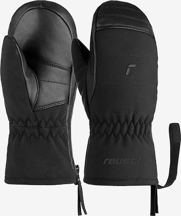 REUSCH Athletic Gloves 'Alex' in Black: front