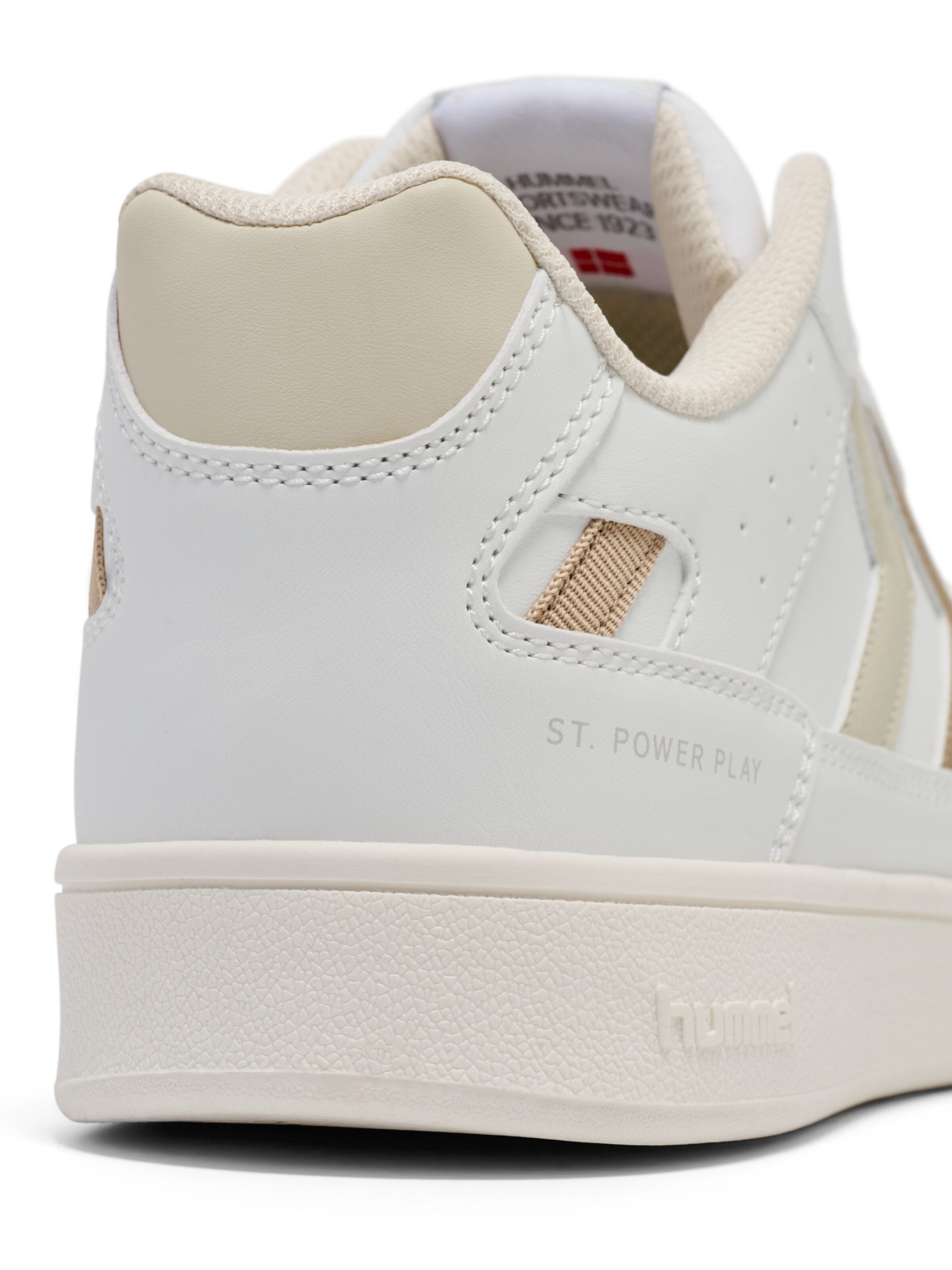 Hummel Platform trainers 'St. Power Play' in White