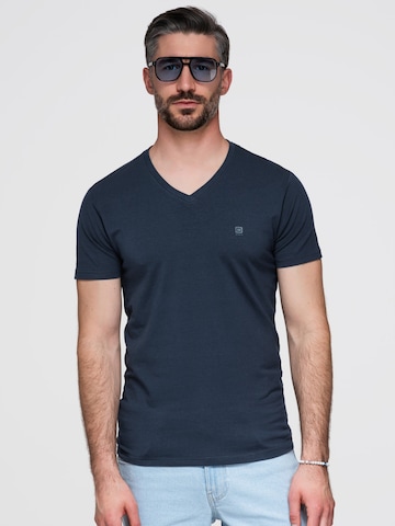 Maglietta di Ombre in blu