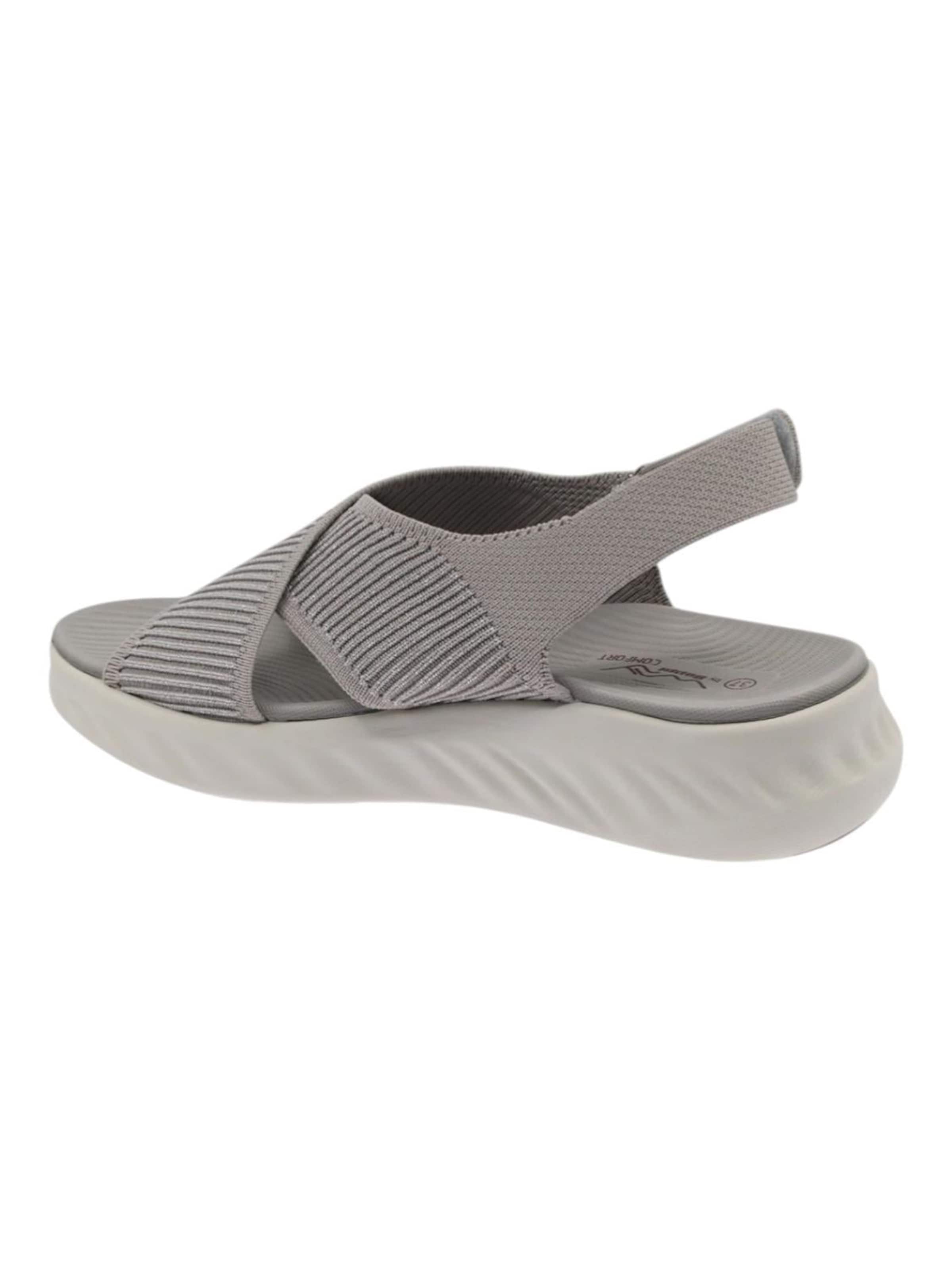Beppi Sandaler 'Casual' i sølv: forside