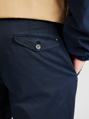 Tommy Hilfiger Tailored Normální Chino kalhoty 'DENTON' – modrá