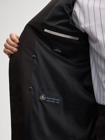 JOOP! Slim fit Business blazer in Brown