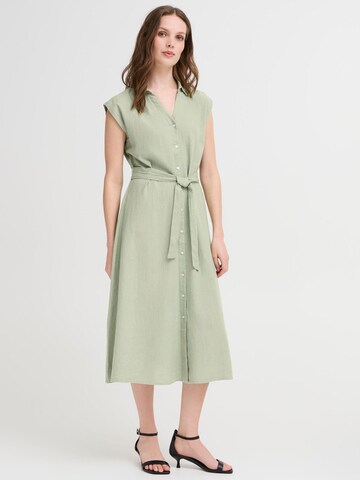 ICHI Kleid 'IHLinno' in Grün