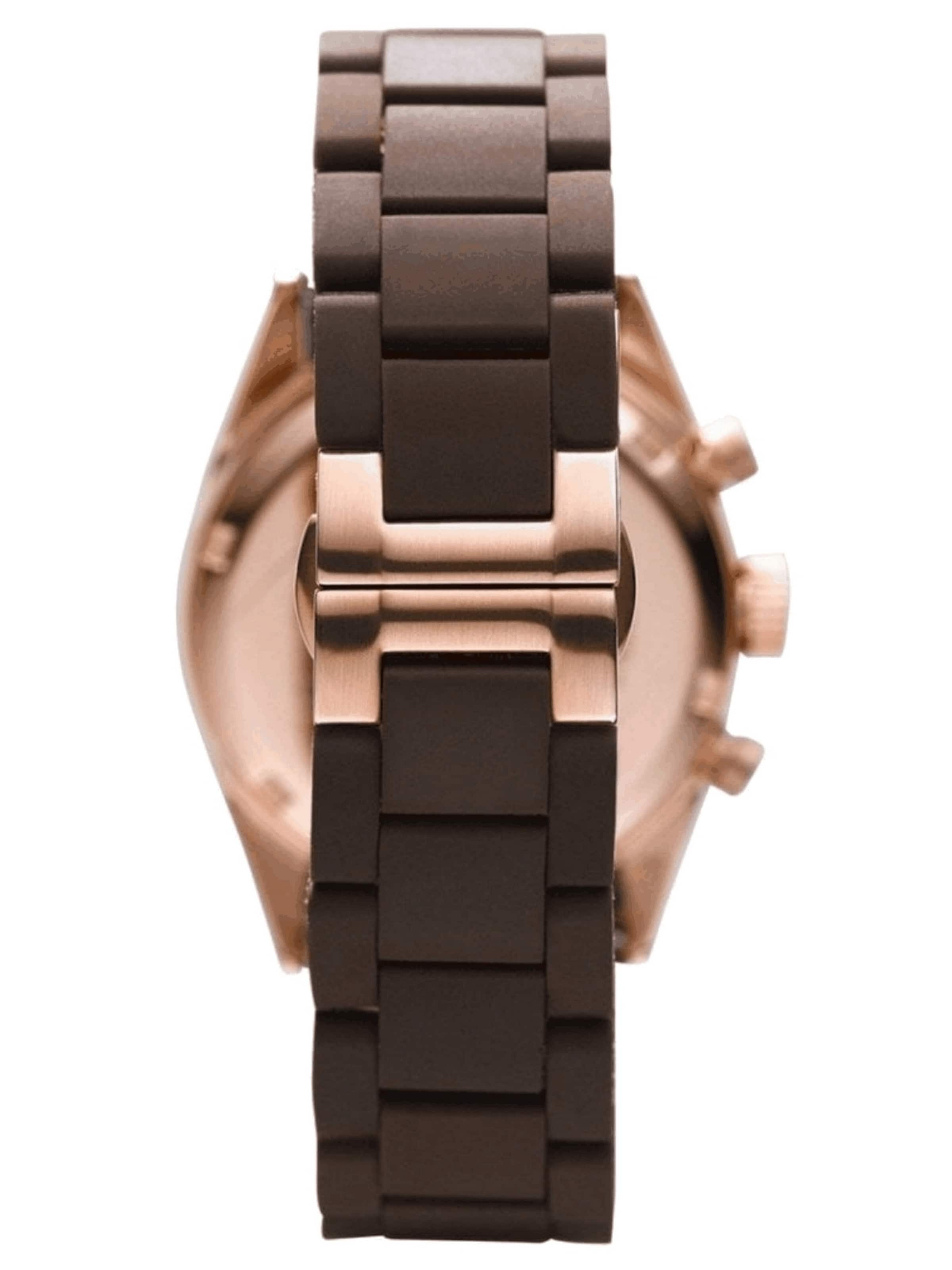 Emporio Armani Analoog horloge 'Tazio Medium' in Bruin