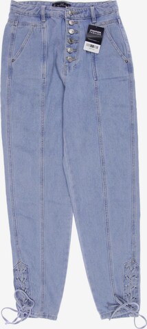 Missguided Plus Jeans in 27-28 in Blue: front