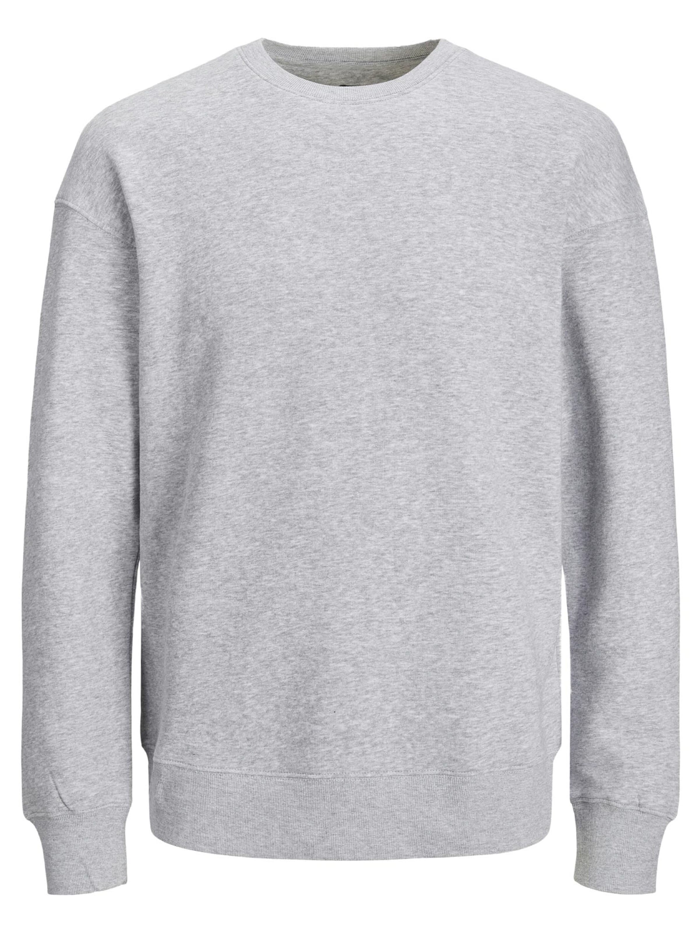 Bluză de molton 'Star' de la JACK & JONES pe gri: față
