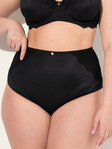 Ulla Popken Panty in Schwarz: Vorderseite