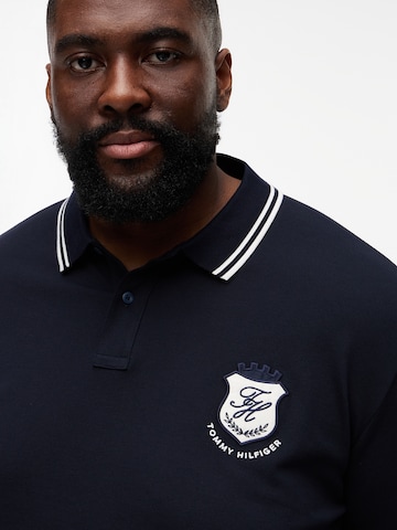 Tricou de la Tommy Hilfiger Big & Tall pe albastru