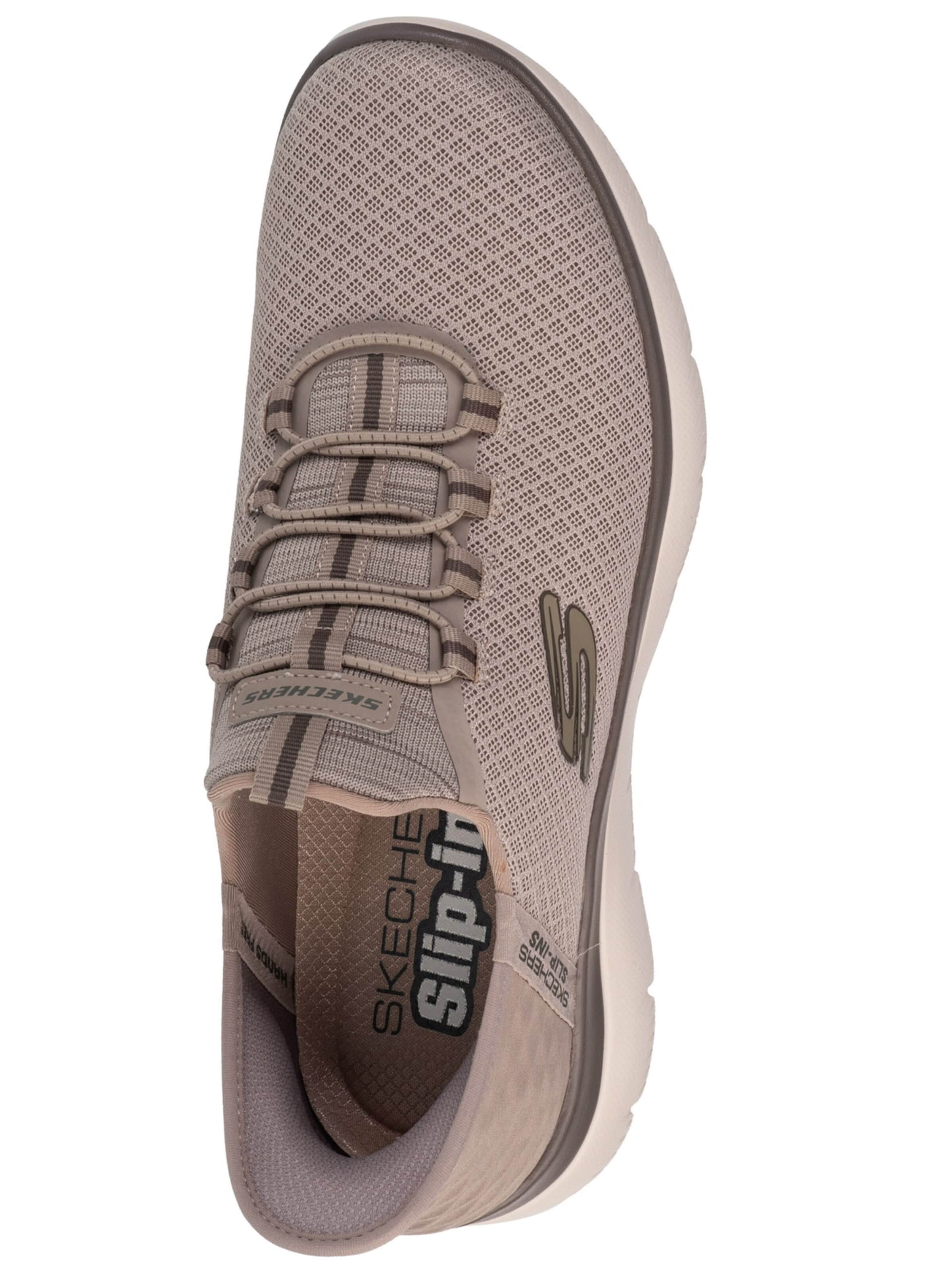SKECHERS Sneakers laag 'Skechers Slip-Ins Summits - High Range' in Beige