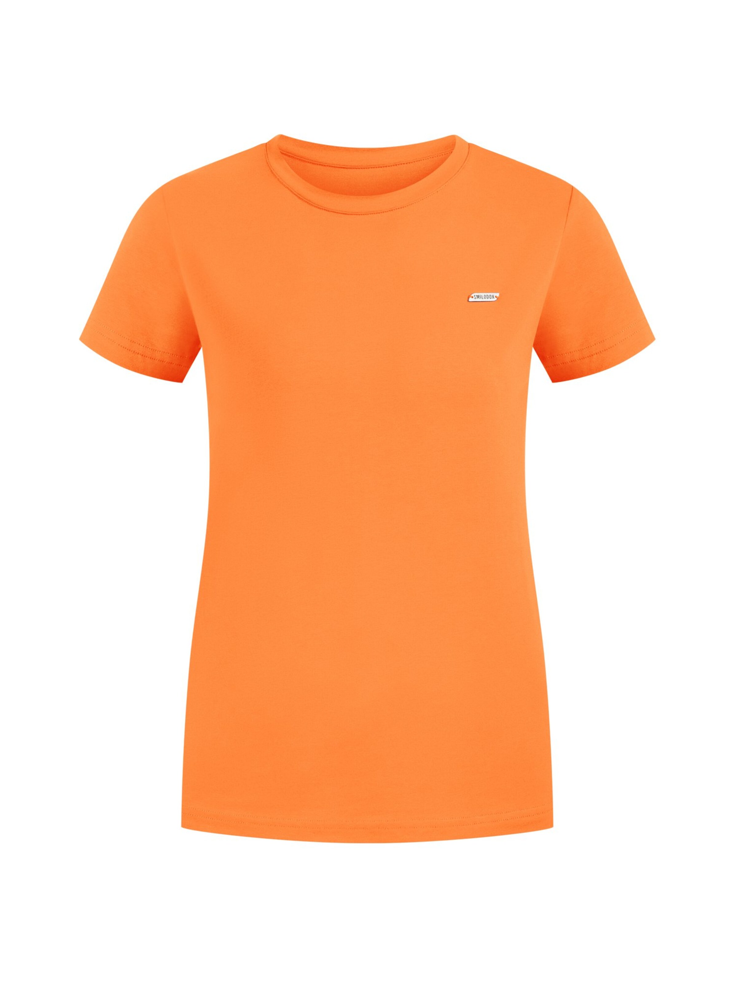 Smilodox Shirt ' Laurena ' in Oranje: voorkant