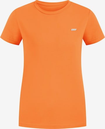 T-shirt ' Laurena ' Smilodox en orange : devant