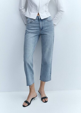 MANGO Regular Jeans 'Blanca' i blå