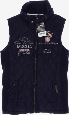 Soccx Vest in S in Blue: front