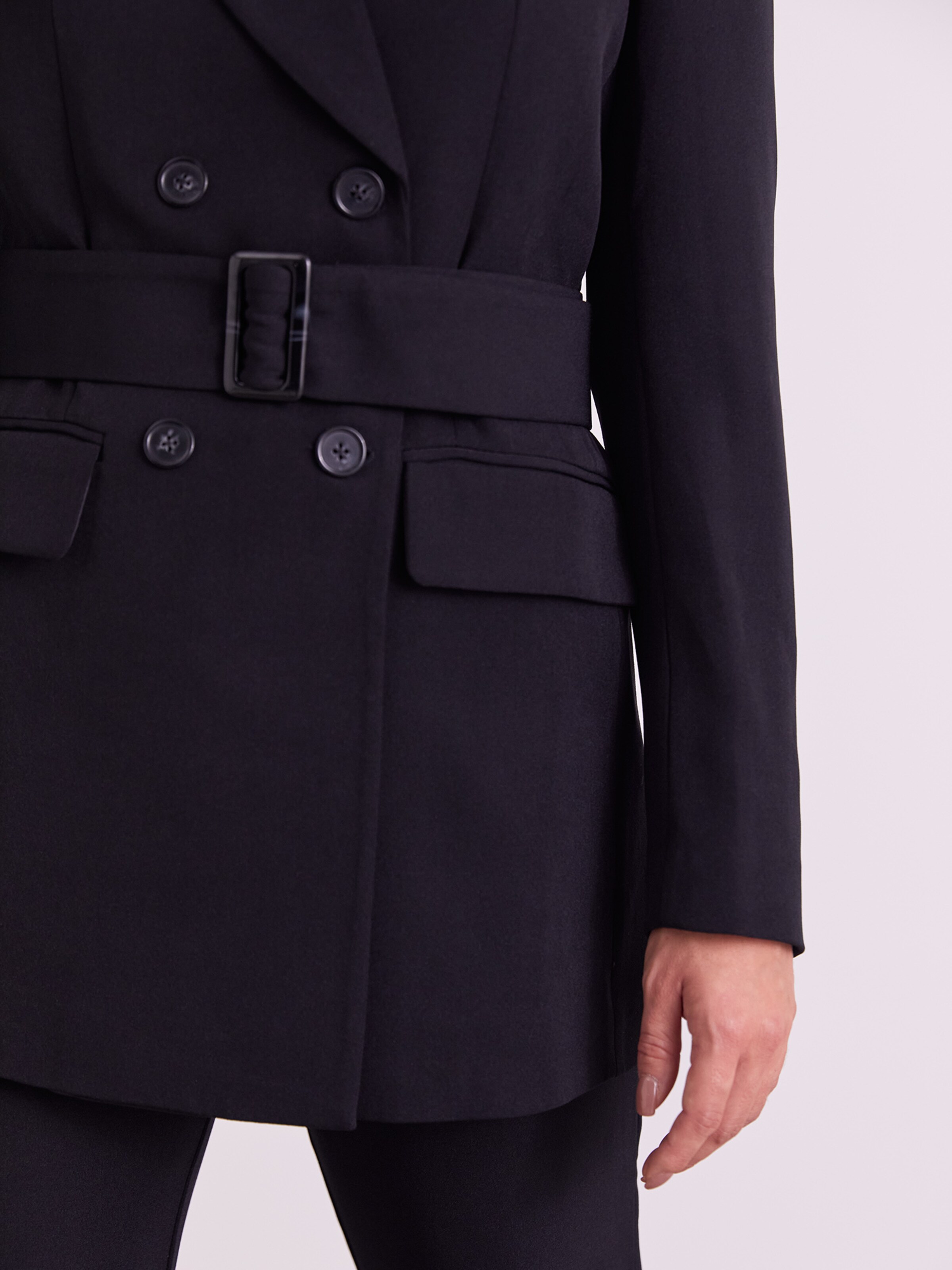 Frauen Blazer x Iconic by Tatiana Kucharova Blazer 'Nadia' in Schwarz - GN78072 Frauen Blazer x Iconic by Tatiana Kucharova Blazer 'Nadia' in Schwarz - GN78072