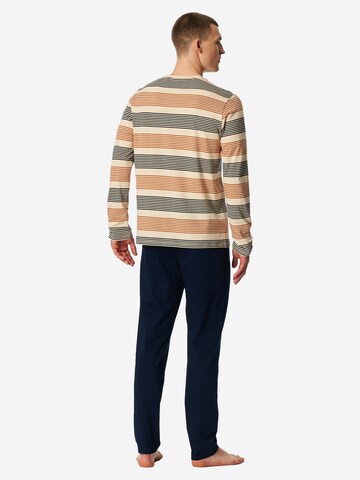 Pyjama long 'Casual Nightwear' SCHIESSER en mélange de couleurs