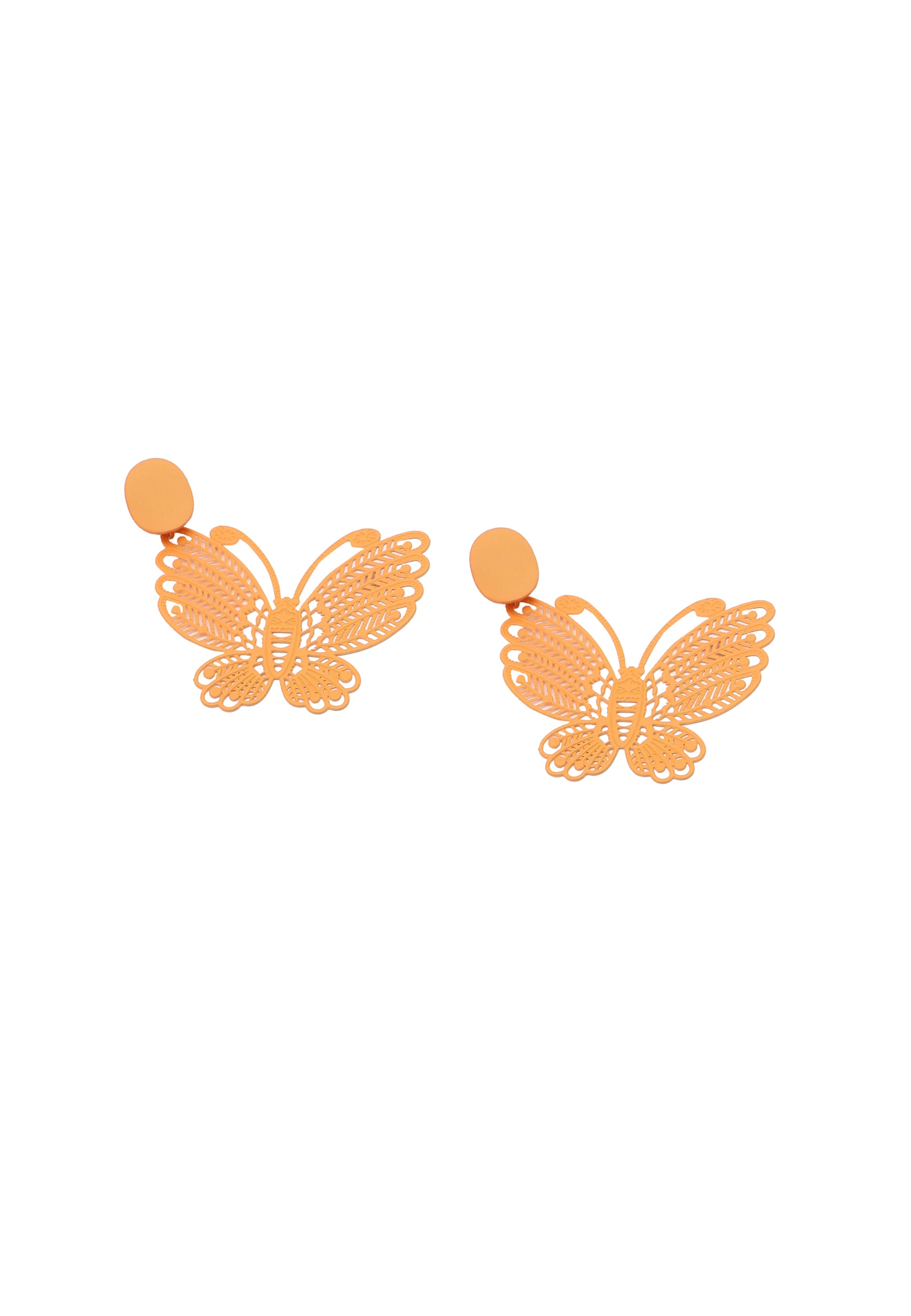 SOHI Örhängen 'Calanthia' i orange: framsida