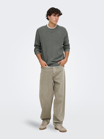 Pullover di Only & Sons in grigio