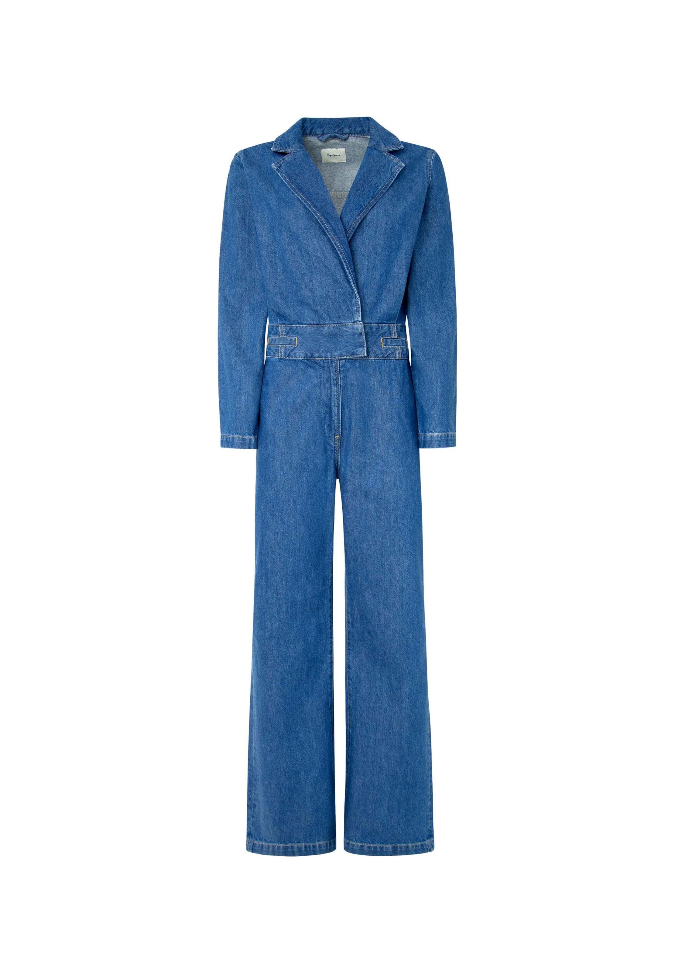 Pepe Jeans Jumpsuit ' JOANNA ' in Blue: front
