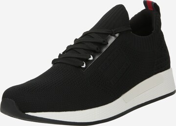 Tommy Jeans Sneakers laag in Zwart: voorkant