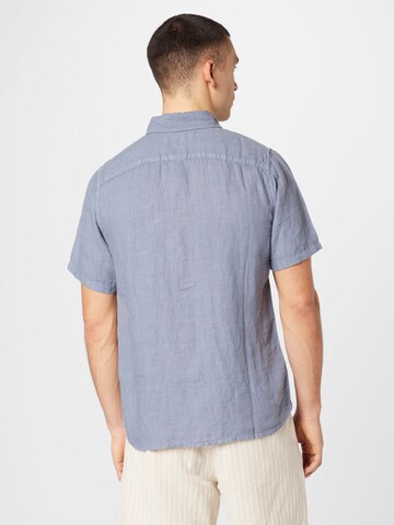 Abercrombie & Fitch Regular fit Overhemd in Blauw