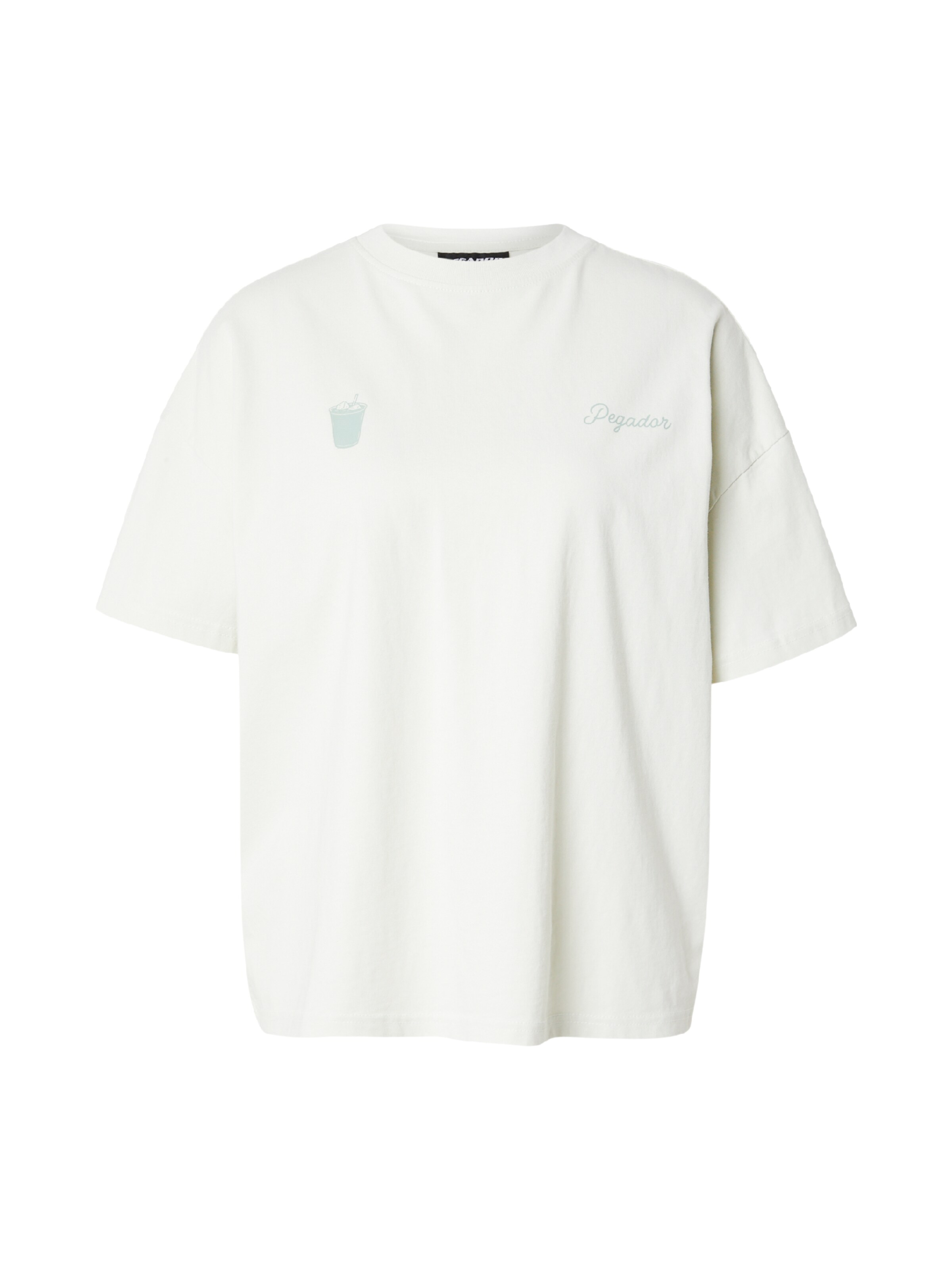 Pegador T-Shirt 'ALBUFEIRA' in XS in mint / jade / weiß, Produktansicht