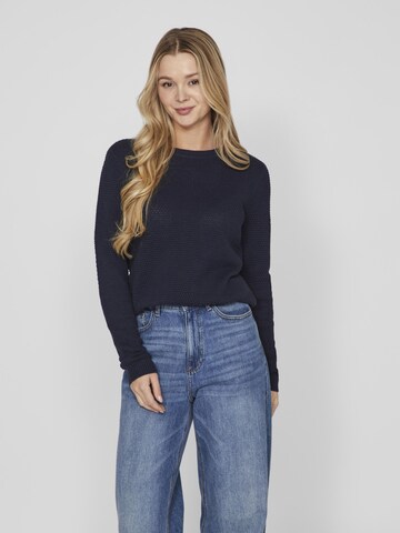 VILA Sweater 'Dalo' in Blue: front