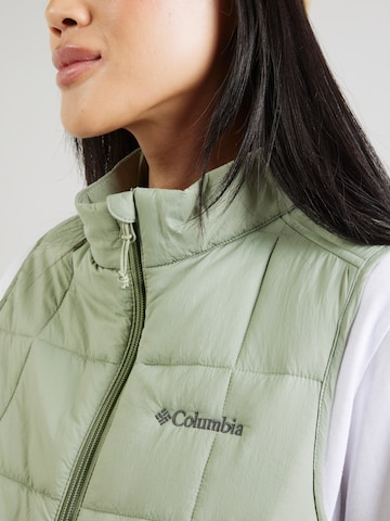 COLUMBIA Športen telovnik 'Sienna Hill' | zelena barva