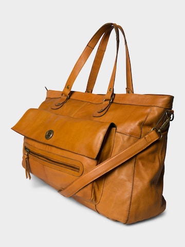 Sac de voyage PIECES en marron