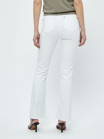 Bootcut Pantalon 'New Enzo' minus en blanc