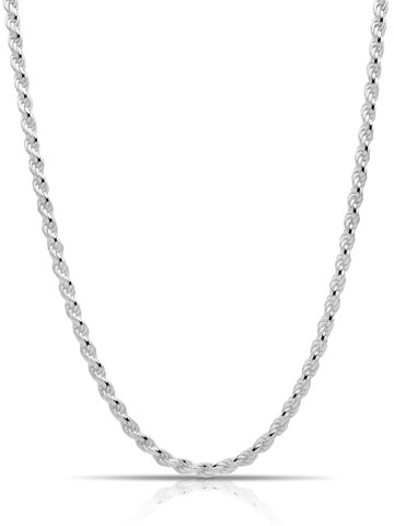 Tony Fein Necklace 'Kordel' in Silver: front
