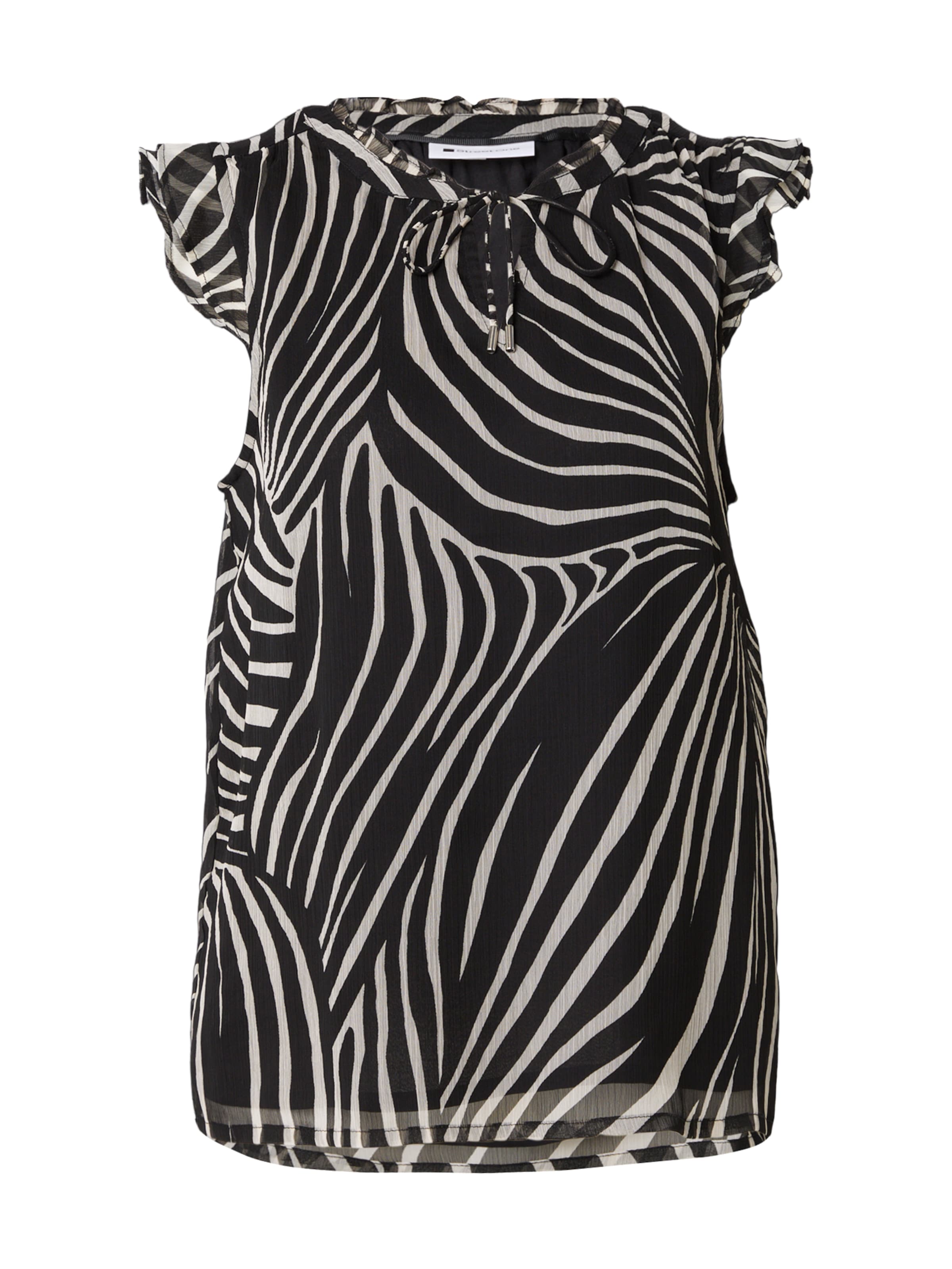 STREET ONE Blouse in Zwart: voorkant
