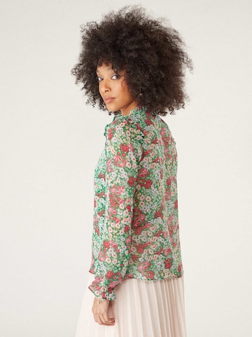 NAF NAF Blouse ' Loic ' in Green