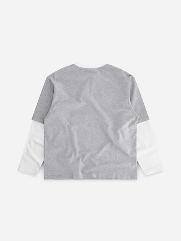 Mansour Shirts 'Double Sleeved Longsleeve Heather Grey' i grå