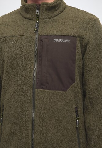 KILLTEC - Chaqueta polar funcional 'KOW 29' en verde