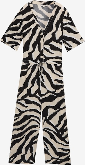 Vienos dalies kostiumas iš TOM TAILOR, spalva – smėlio spalva / juoda / balta, Prekių apžvalga