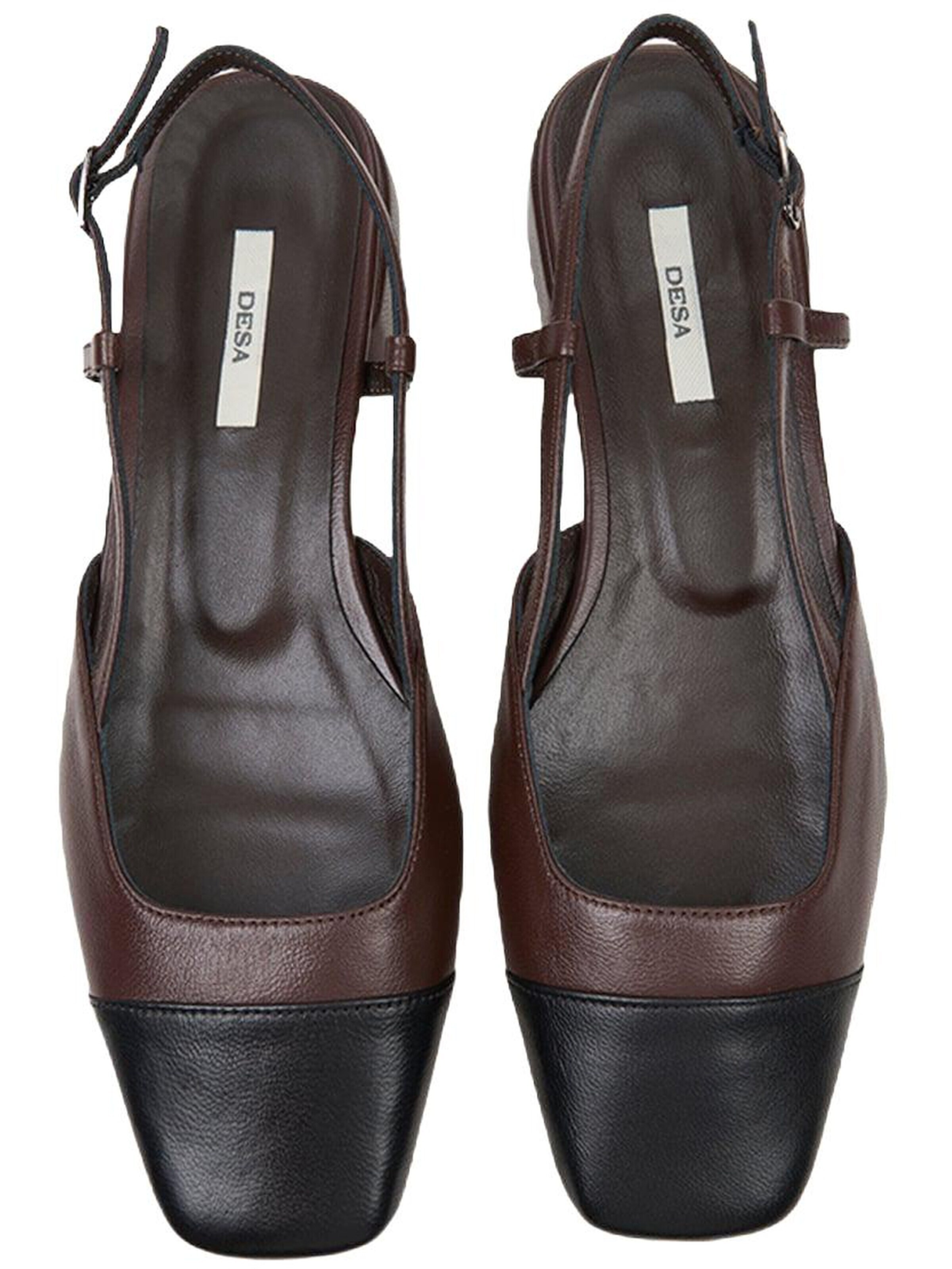 Desa Ballet Flats 'Ballerinas' in Brown