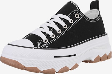 Ital-Design Sneaker in Schwarz: Vorderseite