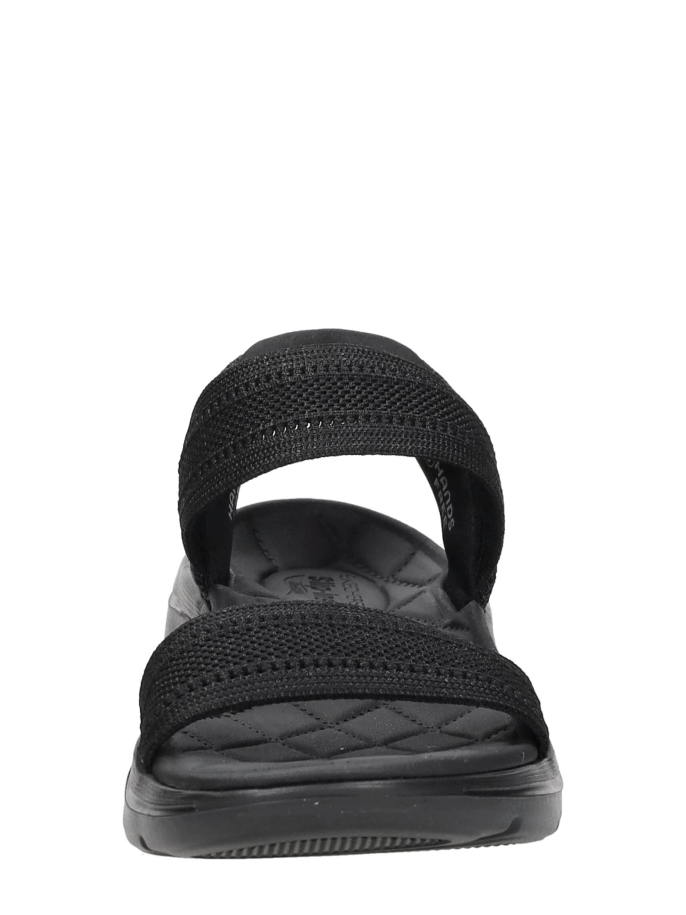 SKECHERS Sandaal 'Slip-Ins: Go walk Arch Fit 2.0' in Zwart