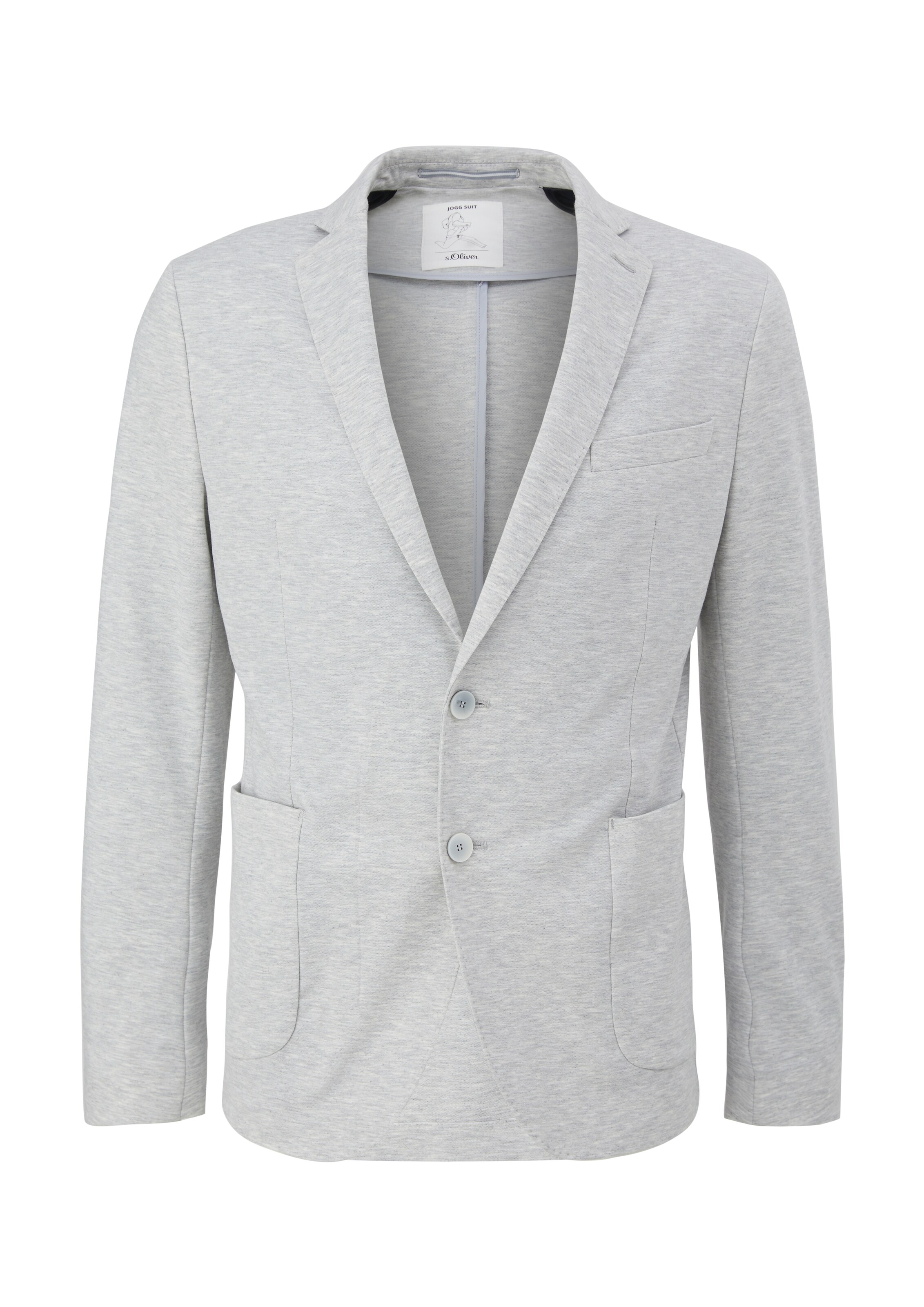 Coupe slim Veste de costume s.Oliver en gris : devant