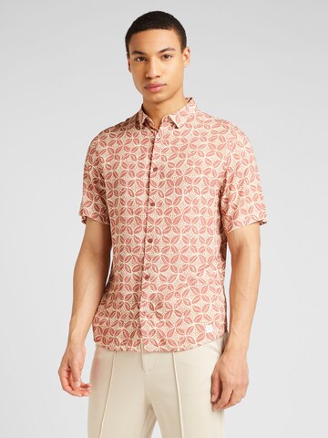 NOWADAYS Regular fit Button Up Shirt in Red: front