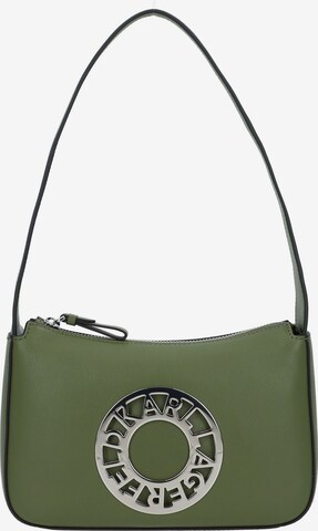 Karl Lagerfeld Shoulder Bag in Green: front