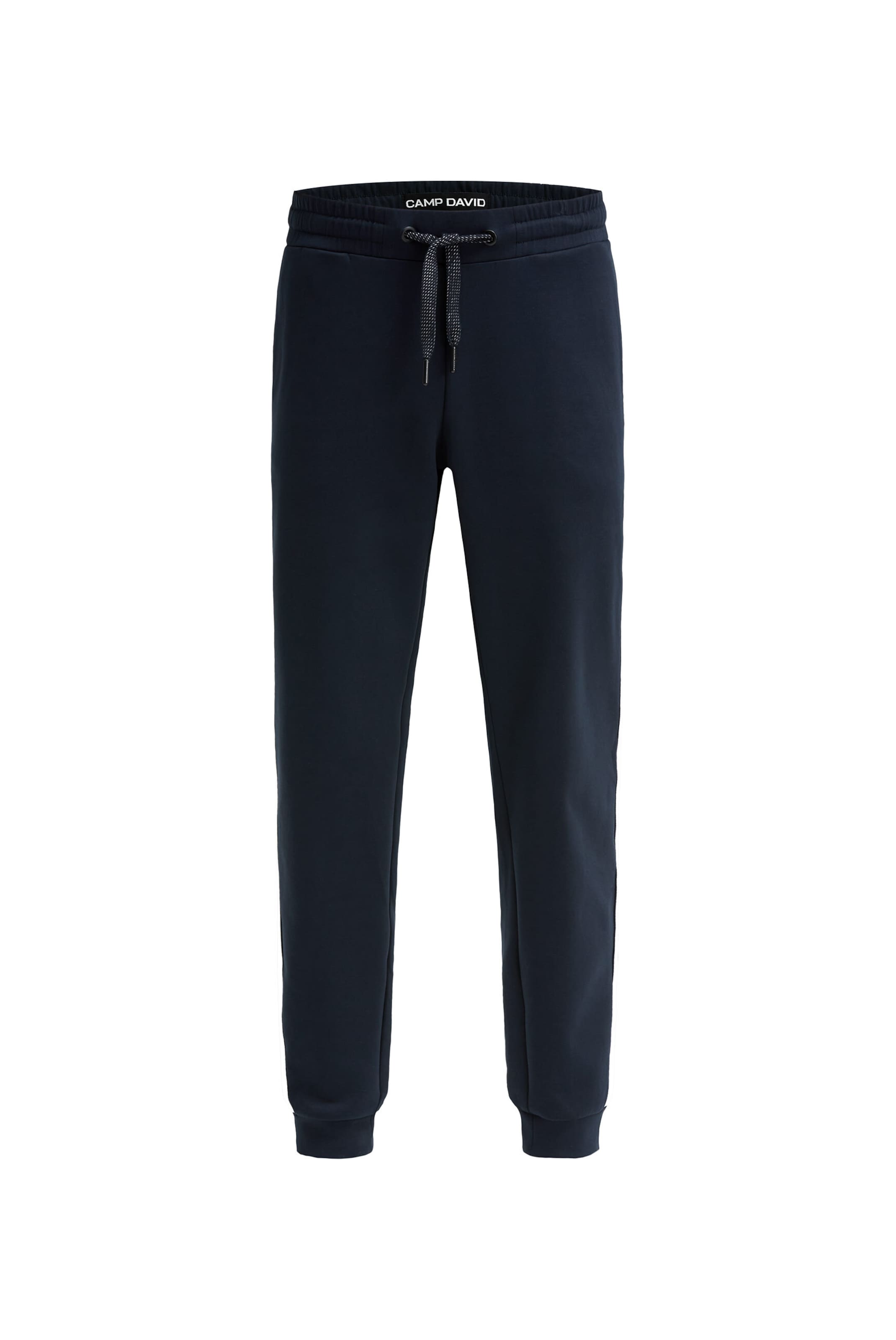 CAMP DAVID Regular Pants in Blue: front
