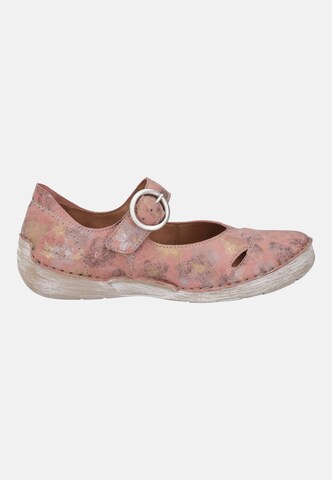 JOSEF SEIBEL Ballerina met riempjes 'Fergey 80' in Roze