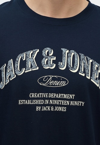 JACK & JONES Μπλουζάκι 'JJEDENVER' σε μπλε
