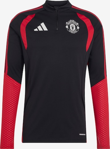 ADIDAS PERFORMANCE - Camiseta funcional 'Manchester United 26/27 Tiro' en negro: frente