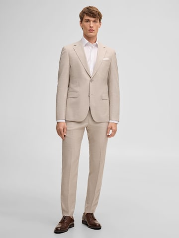 STRELLSON Regular fit Business blazer 'Alzer' in Beige