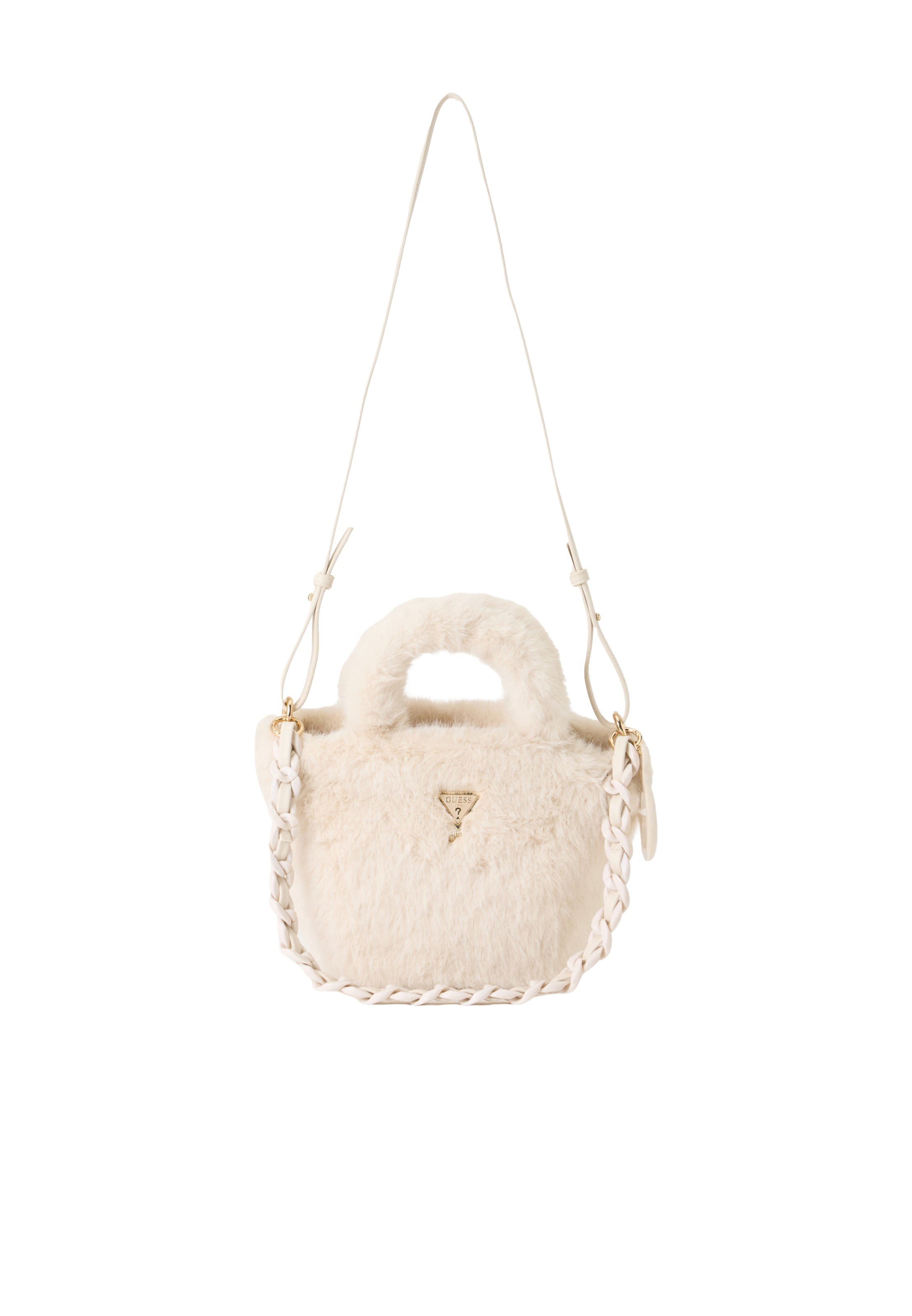 GUESS - Bolso en beige: frente