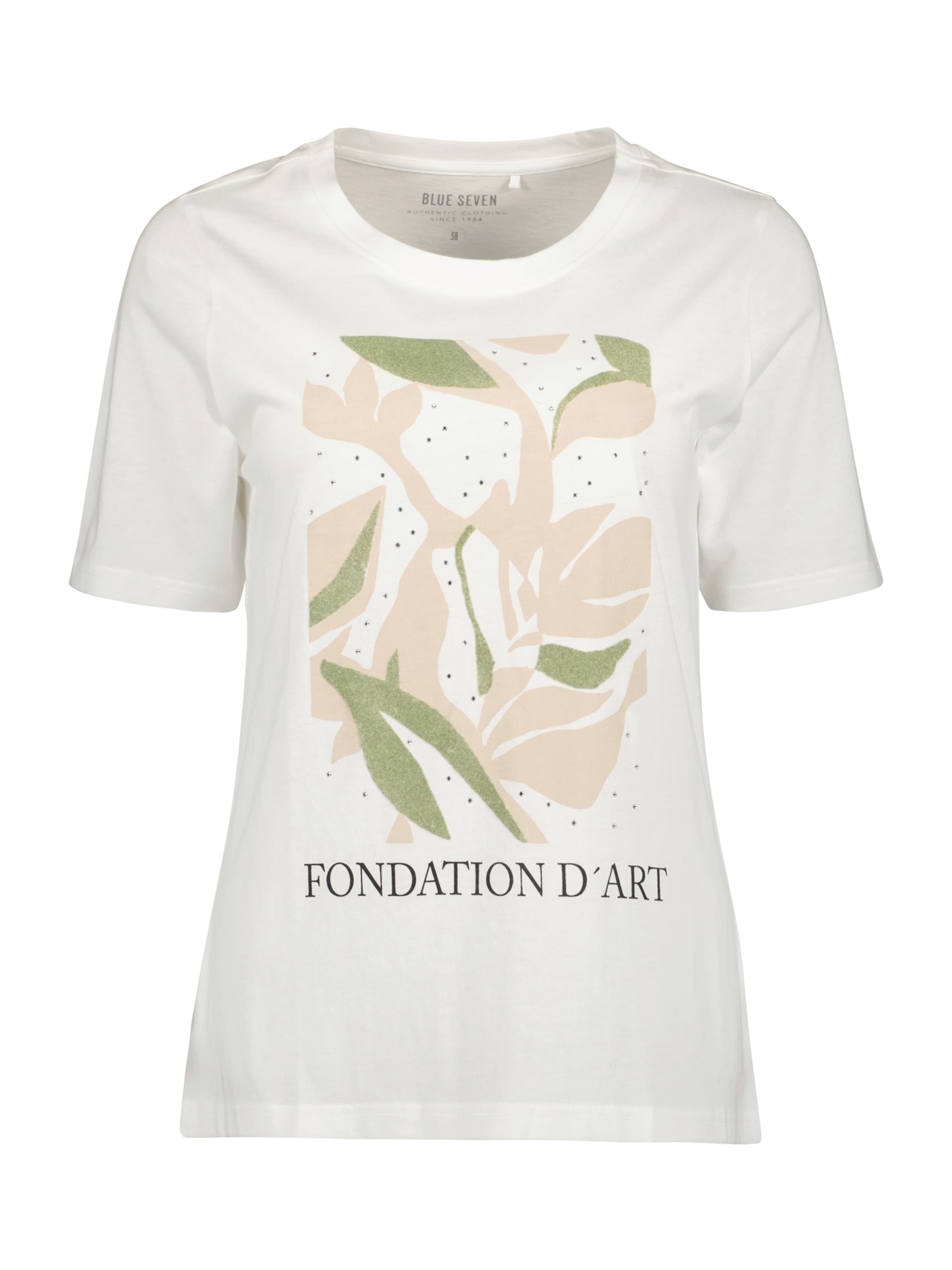 BLUE SEVEN Shirt in White: front